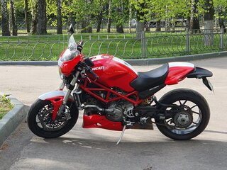 2007 Ducati Monster S4, красный, 399000 рублей, вид 4
