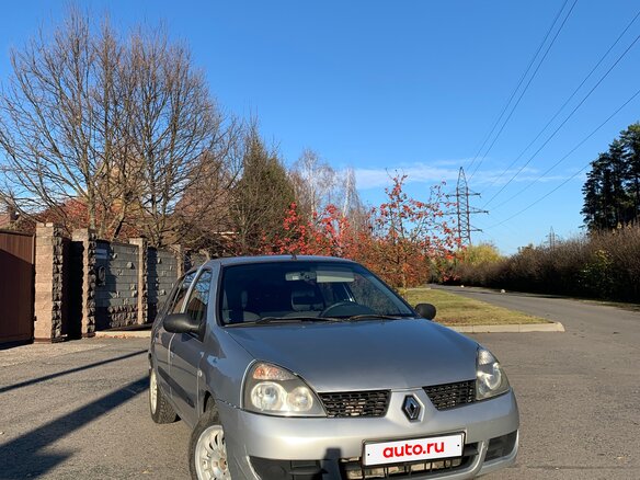 2007 Renault Symbol I Рестайлинг 2, серый, 169000 рублей - вид 3