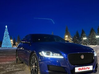 2016 Jaguar XF II, синий, 2500000 рублей, вид 4