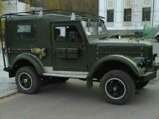 1964 ГАЗ 69, зелёный, 400000 рублей, вид 4
