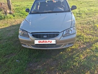 2005 Hyundai Accent ТагАЗ II, бежевый, 380000 рублей, вид 1