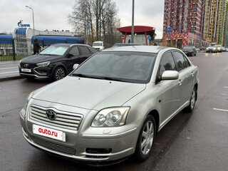 2004 Toyota Avensis II, серебристый, 430000 рублей, вид 1