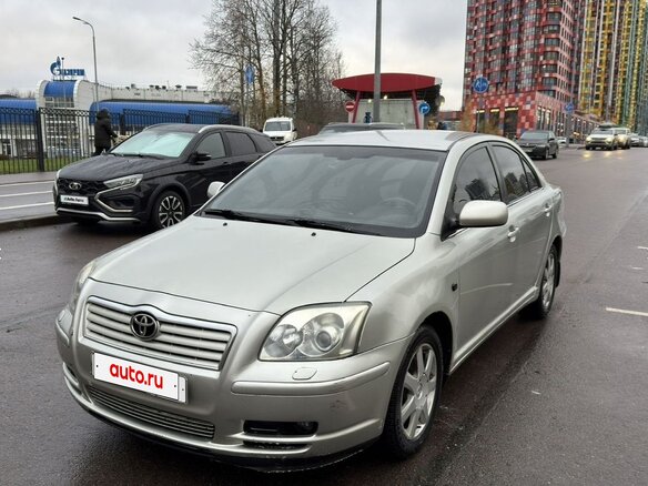 2004 Toyota Avensis II, серебристый, 430000 рублей
