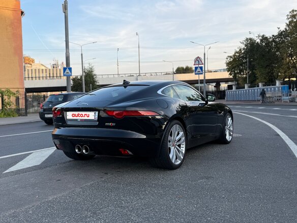 2015 Jaguar F-Type S I, чёрный - вид 7