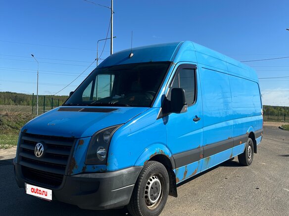 2007 Volkswagen Crafter, голубой, 1000000 рублей