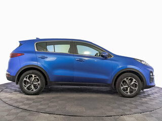 2021 Kia Sportage IV Рестайлинг, синий, 2380000 рублей, вид 4