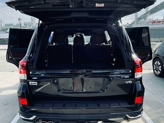 2020 Toyota Land Cruiser 200 Series Рестайлинг 2, чёрный, 10500000 рублей, вид 5