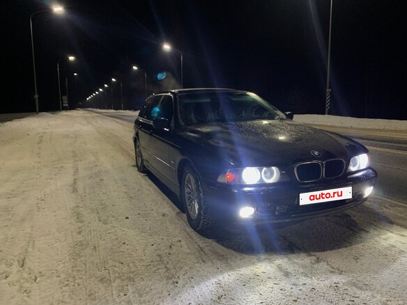 1998 BMW 5 серии 523i IV (E39), чёрный - вид 6