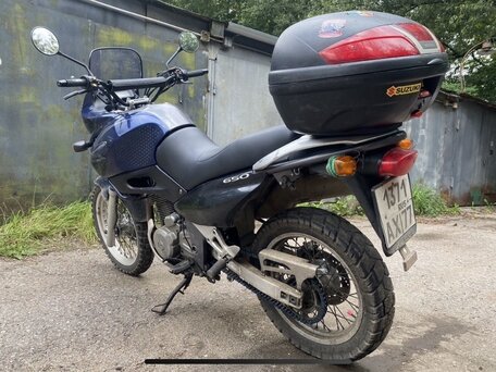 2000 Suzuki XF 650 Freewind, синий, 300000 рублей, вид 3