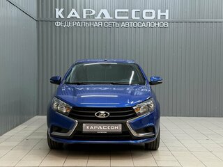 2021 Lada (ВАЗ) Vesta I, синий, 1050000 рублей, вид 3