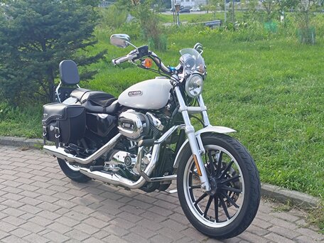 2007 Harley-Davidson Sportster 1200, белый, 533000 рублей, вид 2