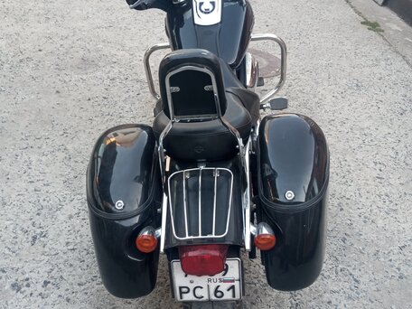 2013 Harley-Davidson Fat Bob, чёрный, 900000 рублей, вид 4