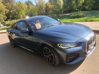 2020 BMW 4 серии 420d xDrive G22, G23, G26, синий, 5100000 рублей, вид 4