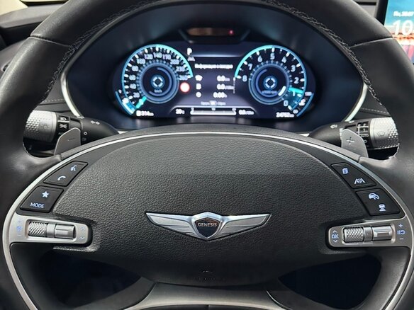 2022 Genesis G80 II, чёрный, 4990000 рублей - вид 9