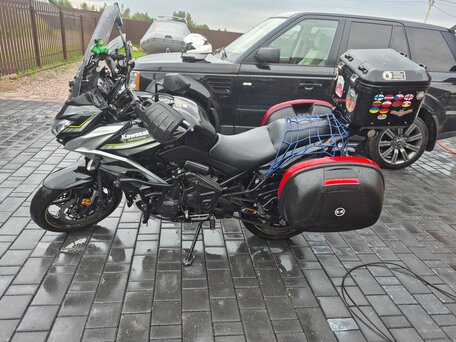 2019 Kawasaki Versys 650, чёрный, 760000 рублей, вид 2