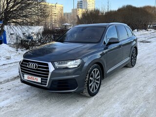 2016 Audi Q7 II (4M), серый, 3990000 рублей, вид 1