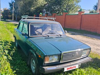 2008 Lada (ВАЗ) 2107, зелёный, 170000 рублей, вид 1