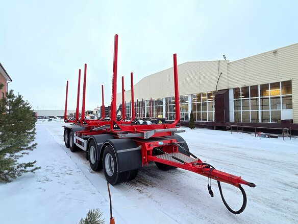 2025 Gut Trailer ТS-453, красный - вид 1