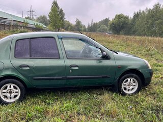 2002 Renault Symbol I Рестайлинг, зелёный, 120000 рублей, вид 3
