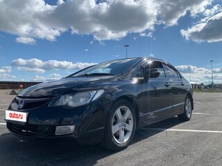 2008 Honda Civic VIII Рестайлинг, чёрный, 650000 рублей, вид 1