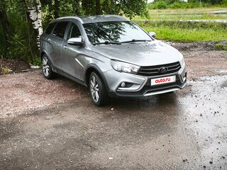 2018 Lada (ВАЗ) Vesta SW Cross I, серый, 990000 рублей, вид 3