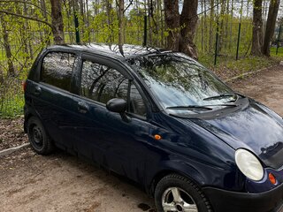 2005 Daewoo Matiz I Рестайлинг, синий, 170000 рублей, вид 3