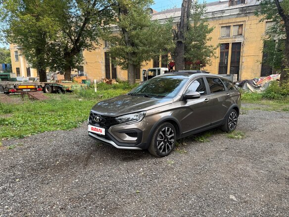 2024 Lada (ВАЗ) Vesta SW Cross I Рестайлинг (NG), коричневый, 1550000 рублей