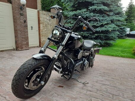 2011 Harley-Davidson Fat Bob, чёрный, 1500000 рублей, вид 3