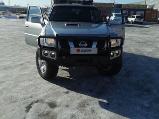 2007 Nissan Patrol V (Y61) Рестайлинг, серебристый, 2700000 рублей, вид 1
