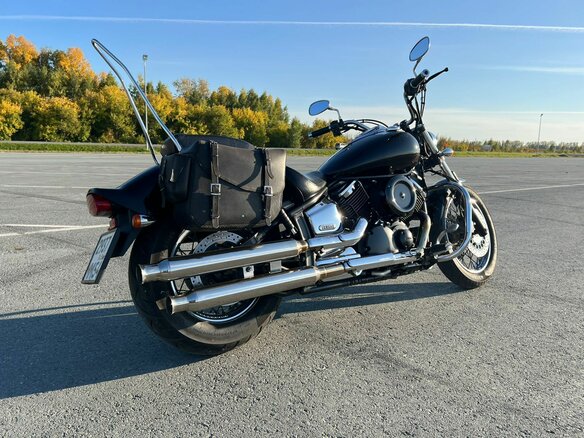 2005 Yamaha XVS1100, чёрный, 600000 рублей - вид 9