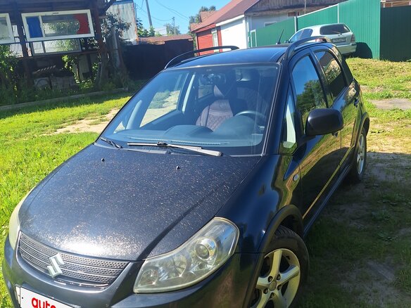2009 Suzuki SX4 I (Classic) Рестайлинг, чёрный, 600000 рублей