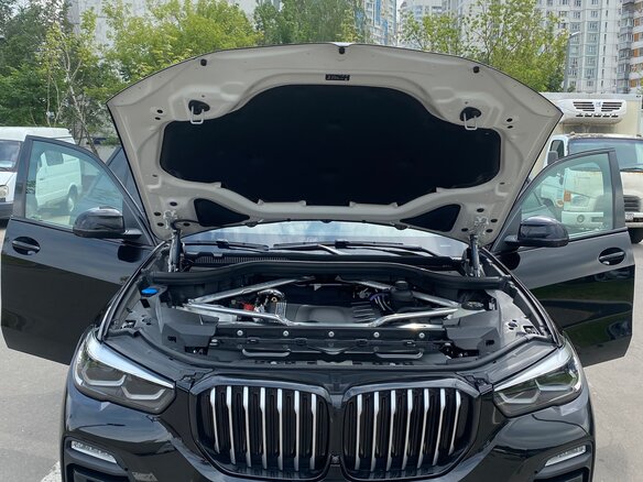 2021 BMW X5 30d IV (G05/G18), белый, 7490000 рублей - вид 8