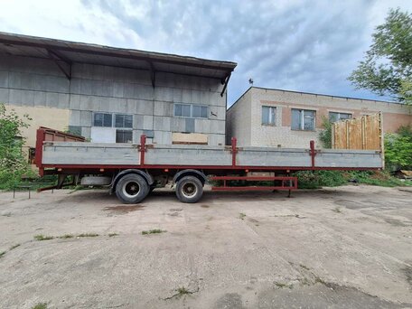 2006 МАЗ Полуприцеп бортовой, серебристый, 270000 рублей, вид 1
