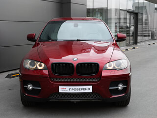 2012 BMW X6 35i 8-speed I (E71), красный, 1198000 рублей, вид 2