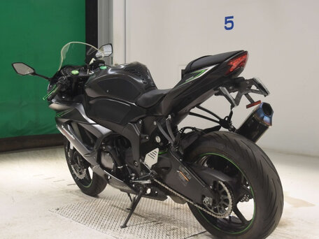 2016 Kawasaki ZX-6 Ninja, чёрный, 770000 рублей, вид 5