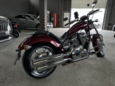2009 Honda VT 1300CX Fury, красный, 810000 рублей, вид 2