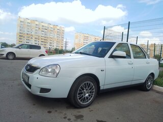 2018 Lada (ВАЗ) Priora I Рестайлинг, белый, 750000 рублей, вид 1