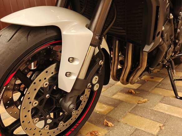 2010 Yamaha FZ1, белый, 600000 рублей - вид 11