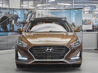 2017 Hyundai Sonata VII (LF) Рестайлинг, коричневый, 1699000 рублей, вид 2