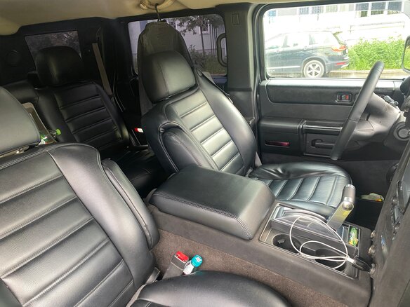 2004 Hummer H2 I, чёрный, 2000000 рублей - вид 5