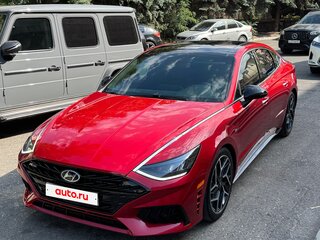 2021 Hyundai Sonata N-Line VIII (DN8), красный, 2750000 рублей, вид 5