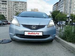 2008 Honda Fit II, голубой, 429000 рублей, вид 3