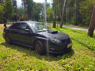 2006 Subaru Impreza WRX II Рестайлинг 2, чёрный, 1550000 рублей, вид 4