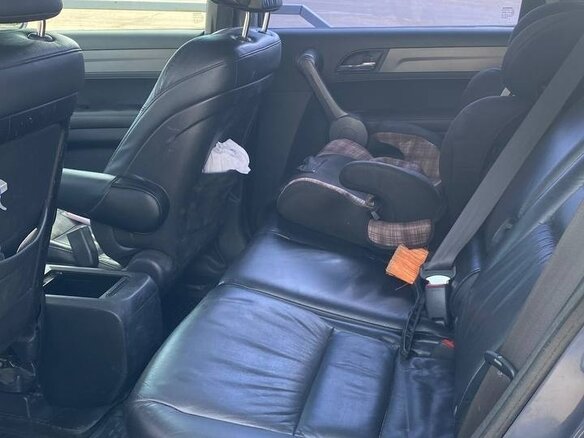 2007 Honda CR-V III, синий, 1100000 рублей - вид 6
