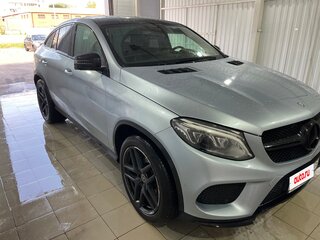 2016 Mercedes-Benz GLE Coupe 400 I (C292), серебристый, 3900000 рублей, вид 1