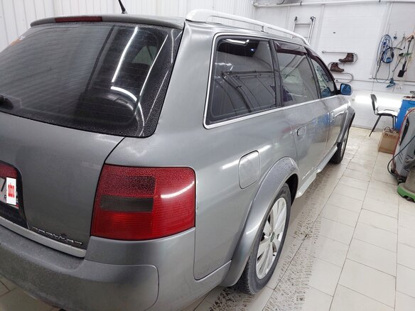 2002 Audi A6 allroad I (C5), серебристый, 550000 рублей - вид 12