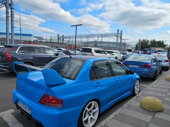 2007 Mitsubishi Lancer Evolution IX, голубой, 3200000 рублей - вид 20