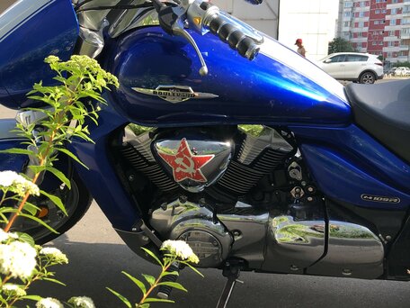2007 Suzuki Boulevard M109R, синий, 1100000 рублей, вид 2