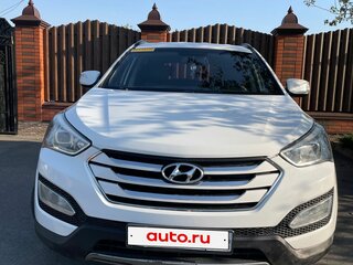 2014 Hyundai Santa Fe III, белый, 1700000 рублей, вид 2
