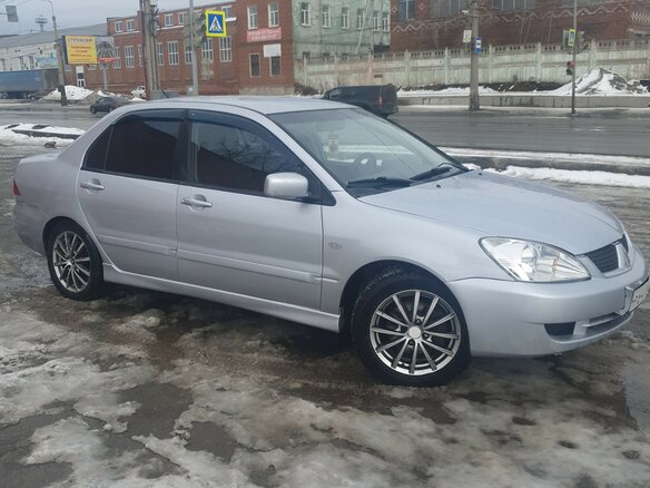 2006 Mitsubishi Lancer IX, серебристый, 450000 рублей - вид 6